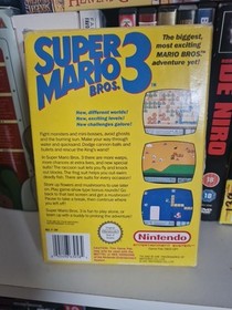 Super Mario Bros 3 NES Nintendo Game - Boxed With Instruction Manual Included