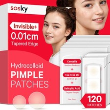 Pimple Patches for Face, FSA HSA Eligible Invisible Hydrocolloid Acne Patches...