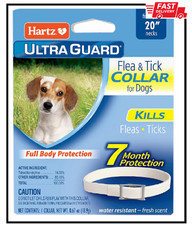 Hartz UltraGuard Flea  Tick Collar for Dogs and Puppies, 7 Month Flea and Tick