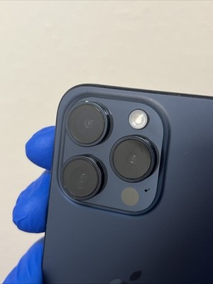Apple iPhone 15 Pro 256GB Blue Titanium - Unlocked Good *Read Desc