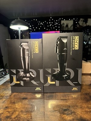 JRL ONYX Professional Cordless Hair Clipper + JRL ONYX Hair Trimmer (Combo) 