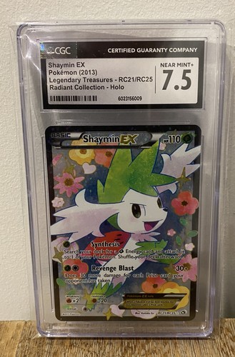 Shaymin-EX graded CGC 7.5 for sale on eBay