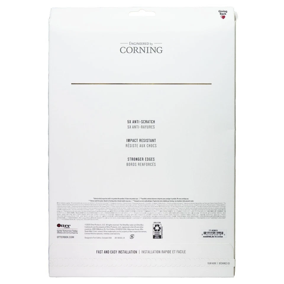 Стекло усилителя OtterBox для iPad Pro 11 дюймов (1-4-е поколение)/iPad Air (4-е/5-е поколение) - Изображение 2 из 2