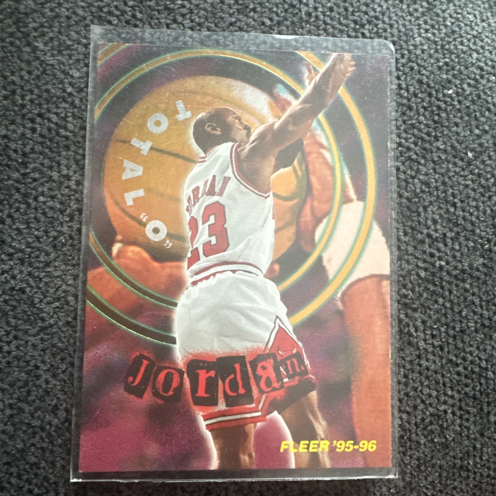 1995-96 Fleer Total O #2 MICHAEL JORDAN!!