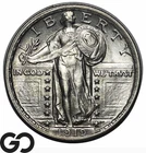 1919 Standing Liberty Quarter, Full Head, Choice Gem BU++ FH, Scarce This Nice!