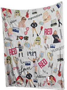 Taylor Swift Red Blanket | eBay
