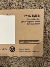 Panasonic TY-42TM6B Plasma  LCD BNC Composite Video TERMINAL BOARD NEW in BOX 