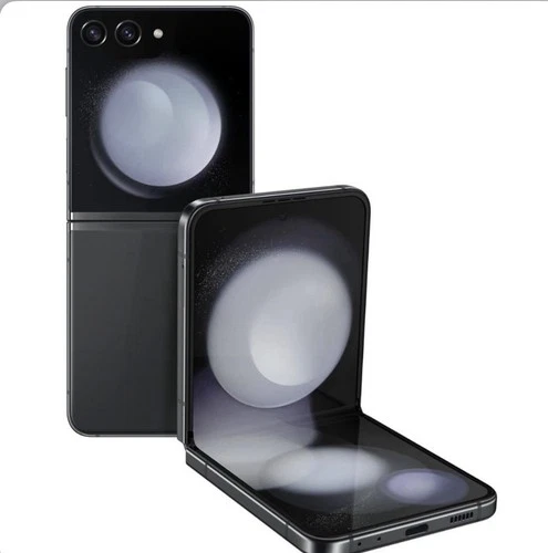 Samsung Galaxy Z Flip5 Cell Phone, Factory Unlocked Android Smartphone, 256GB, Compact, Foldable Design, One-Hand Control, Best Selfies, Full Cover Screen, Hands-Free Use, US Version, 2023,Graphite 
