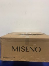 Miseno MNO2421SRTM 24" Single Basin Stainless Steel Kitchen Sink, Drain Rack I