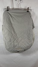JJ Cole Original Quilted Infant Car Seat Cover - Gray with Fleece Lining