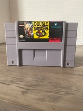 DOUBLE DRAGON 5 THE SHADOW FALLS Super Nintendo SNES CART ONLY