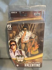 WWE Mattel Greg The Hammer Valentine Legends Elite Signed Action Figure