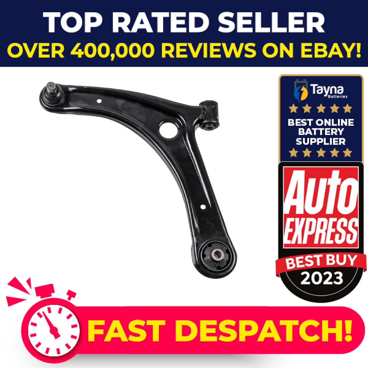 Wishbone / Suspension Arm fits JEEP PATRIOT MK74 2.2D Front Lower, Left 11 to 17
