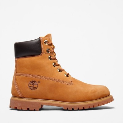 Timberland Waterproof Leather Women s Tan Lace Up Boots