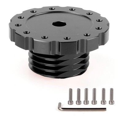 RASTP Aluminum Steering Wheel Adapter for Thrustmaster T300 T500 TSPC TSXW Black