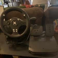 Microsoft Xbox Racing Wheel Controller w/ Ped...