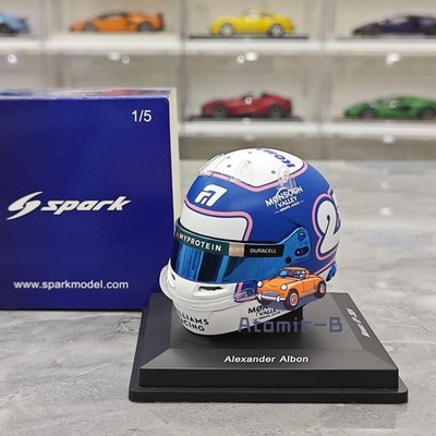 Spark 1:5 2024 Monaco Grand Prix F1 Alexander Albon Helm Modellkollektion