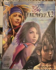 Final Fantasy X-2 Strategy Guide With 2 Posters Used