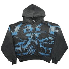 Vale Forever Return of Vale Statue of Liberty Pullover Hoodie Vintage Black