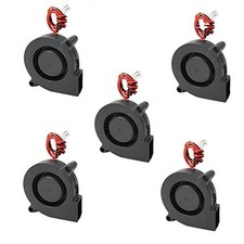 5Pcs Black Brushless DC Cooling Blower Fan 5015S 5V 0.1-0.3A 50x15mm