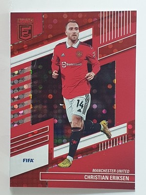 2022-23 Panini Donruss Elite FIFA - Christian Eriksen #141 Red Disco Parallel