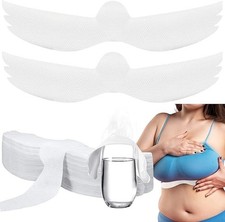 100 Pcs Disposable bra liners to absorb sweat under breasts Soft and Comfort ...