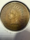 1906 Indian Head Cent - Philadelphia Mint - 100+ Year Old US Coin
