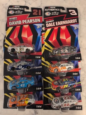 2023 NASCAR Authentics 1/64 Wave 7 NASCAR 75th Anniversary 8 Car Diecast Set