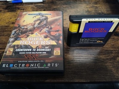 SEGA MEGADRIVE - BUCK ROGERS COUNTDOWN TO DOOMSDAY PAL UK BOXED GAME