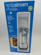 SodaStream Fountain Soda Maker - Gray/white Cordless