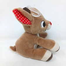 Kids Preferred RUDOLPH the Red Nosed Reindeer 6in Soft Rattle Plush 2015  J-13