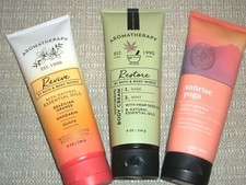 BATH AND BODY WORKS AROMATHERAPY BODY CREAM 8 oz. / 226 g. - U CHOOSE SCENT NEW