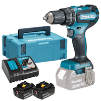 Makita DHP485RTJ Akku-Schlagbohrschrauber 18 V Schlagschrauber Bohrschrauber