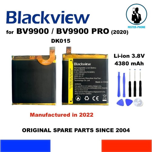 BATTERIE ORIGINE OEM DK015 BLACKVIEW BV9900 BV9900 Pro 4380mAh GENUINE BATTERY - Photo 9 sur 9