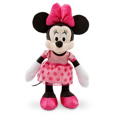 NEW 17  Disney Store Clubhouse Minnie Mouse Plush Toy Stuffed Doll Dress