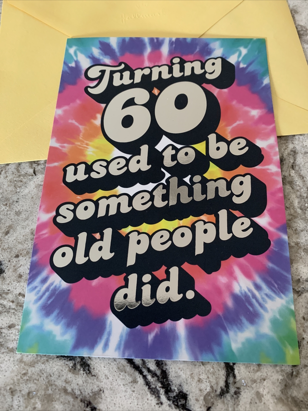 Sixty Birthday Card, 60th Birthday Greeting Card, 60th Birthday