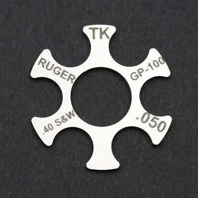 Ruger GP-100 Match Champion .40S&WRevolver Moon Clips - TK Custom  (Qty: 10)