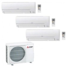 MITSUBISHI CLIMATIZZATORE INVERTER A++ TRIAL SPLIT SMART 9+12+12 MXZ-3HA50VF R32