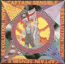 U.K CD ALBUM CAPTAIN SENSIBLE REVOLUTION NOW TRES RARE COLLECTOR COMME NEUF 1989