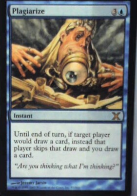 Plagiarize - 10th Edition: #97, Magic: The Gathering Lp R97