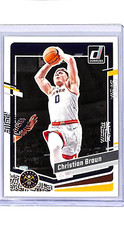 2023 2023-24 Donruss #160 Christian Braun Denver Nuggets Basketball Card
