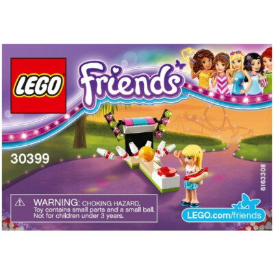 LEGO Friends Stephanie Amusement Park Bowling Poly Bag 30399 (SEALED)