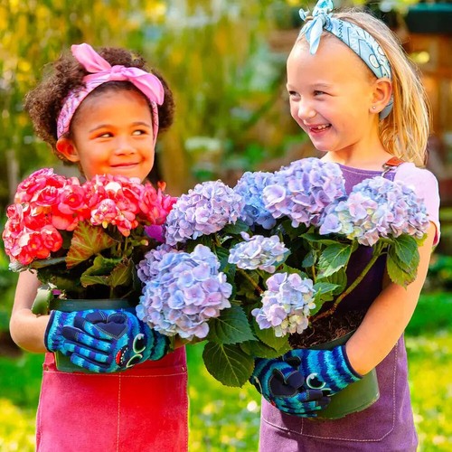 Kids/Youth Small/Medium Utility Outdoor Gardening Glove - Picture 8 of 8