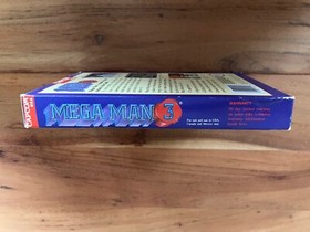 Nintendo NES Spiel Mega Man 3 Modul original Schuber Verpackung Anleitung USA