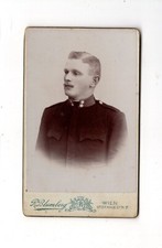 CDV Foto k.u.k. Soldat - Wien 1890er