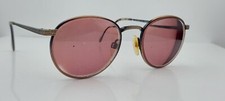 Vintage Hudson DG-80 Bronze Round Titanium Sunglasses USA FRAMES ONLY
