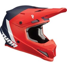 Thor Sector Chev Adult Motocorss Helmet - Red/Navy