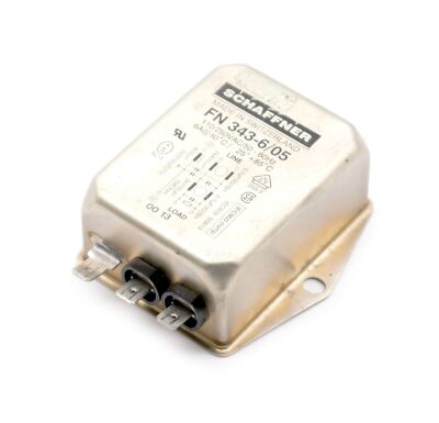 Schaffner FN 343-6/05 100/250VAC 50-60Hz 6A@40°C -25°+85°C Netzfilter -used-