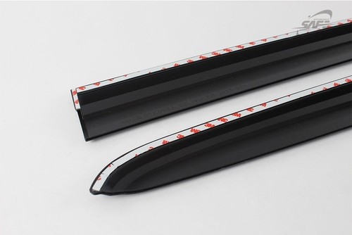 Smoke Tinted weathershields for 2017 Holden New Spark LS LT Hatch - Picture 9 of 12