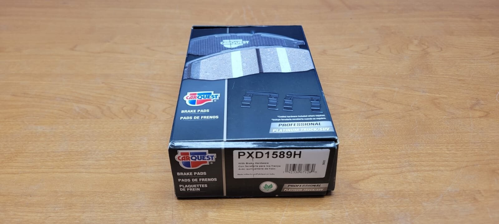 NEW CARQUEST PROFESSIONAL PLATINUM PXD1589H CERAMIC BRAKE PADS FRONT 4